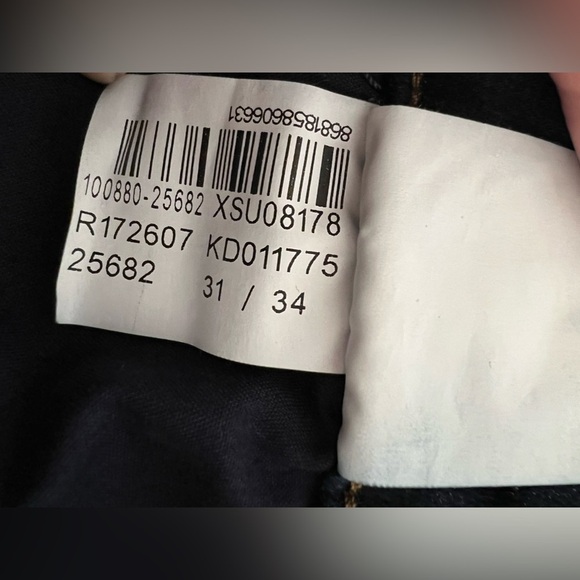 Mavi Marcia Mid-Rise Classic Bootcut Jeans Dark Wash Size 31 Tall Long - Picture 10 of 14